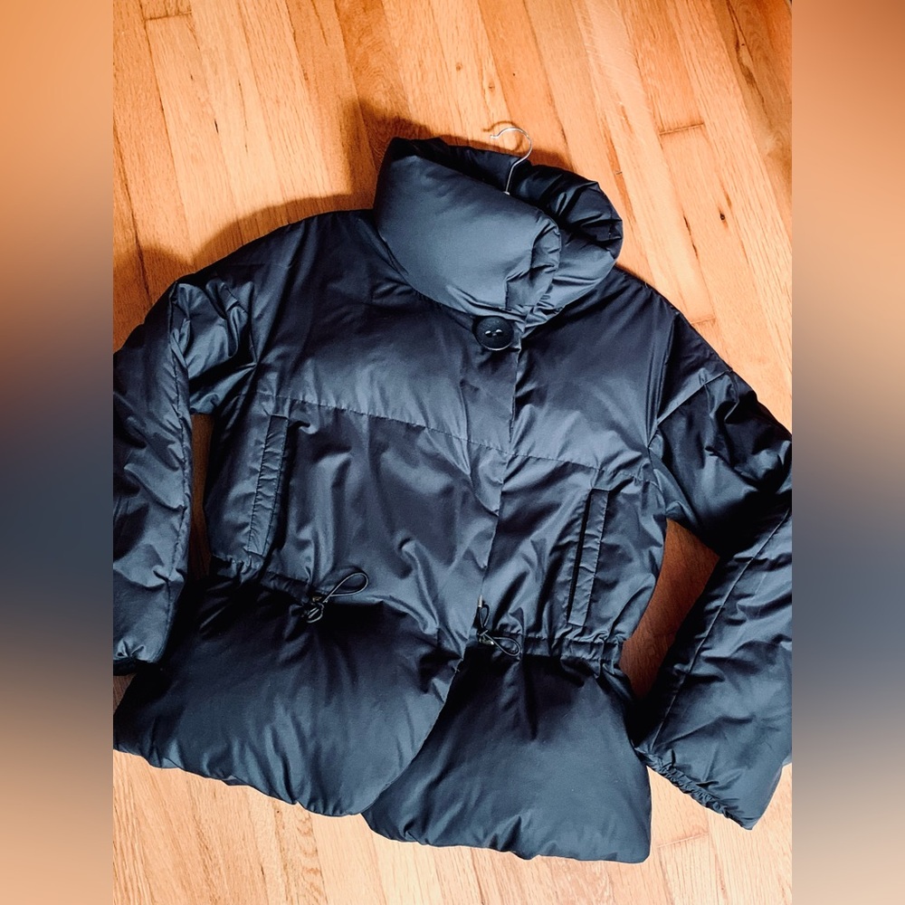 Theory Black Puffer Jacket